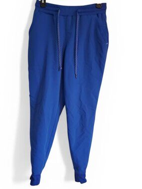 Jaanuu Royal Blue Jogger Scrub Pants Women's Size Small